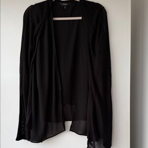 Simply Vera Vera Wang Black Cardigan
